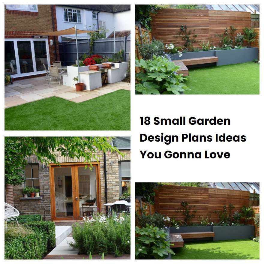 18 Small Garden Design Plans Ideas You Gonna Love