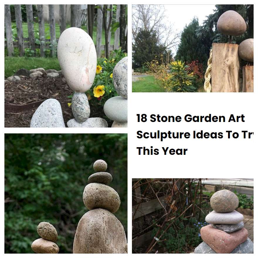 18 Stone Garden Art Sculpture Ideas To Try This Year SharonSable