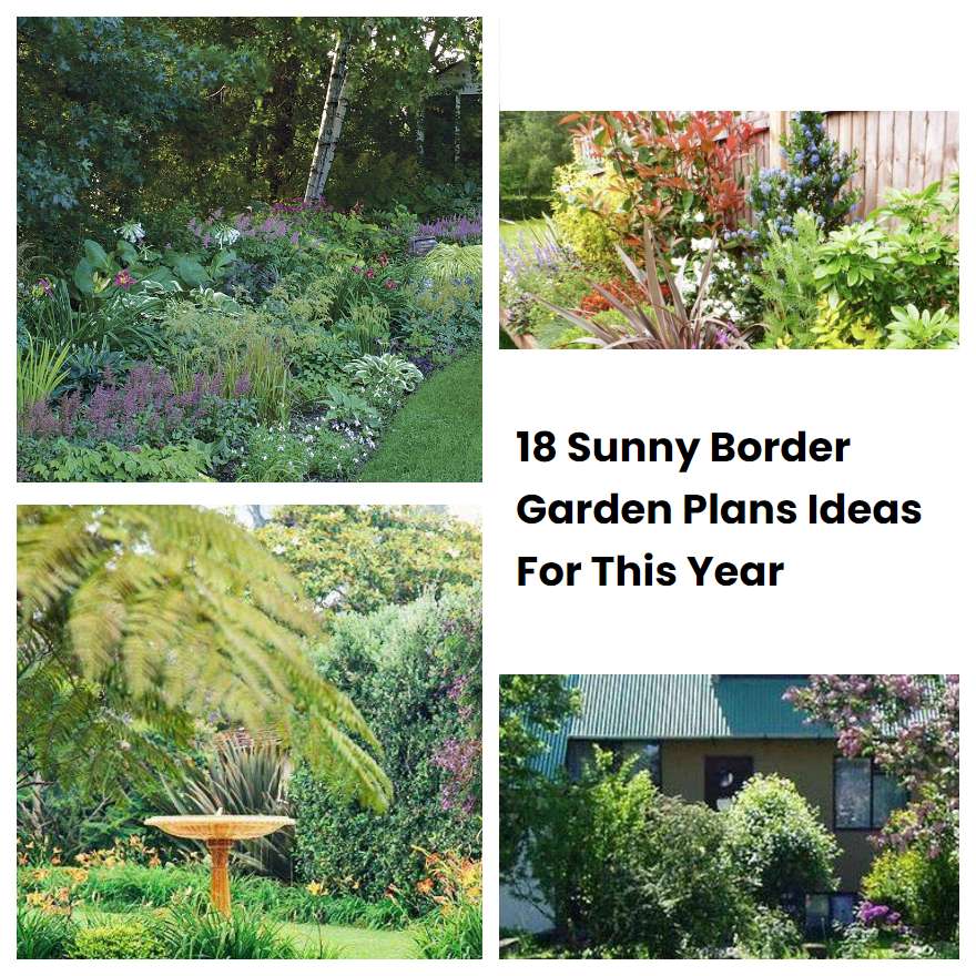 18 Sunny Border Garden Plans Ideas For This Year SharonSable