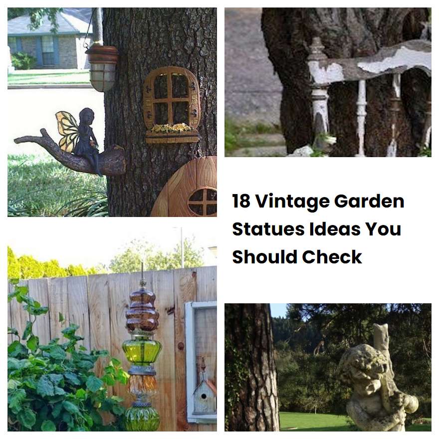 18 Vintage Garden Statues Ideas You Should Check
