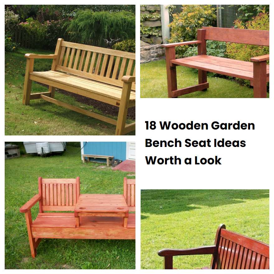 18 Wooden Garden Bench Seat Ideas Worth a Look SharonSable