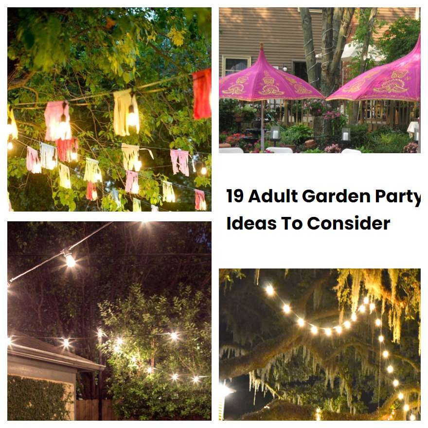 19 Adult Garden Party Ideas To Consider
