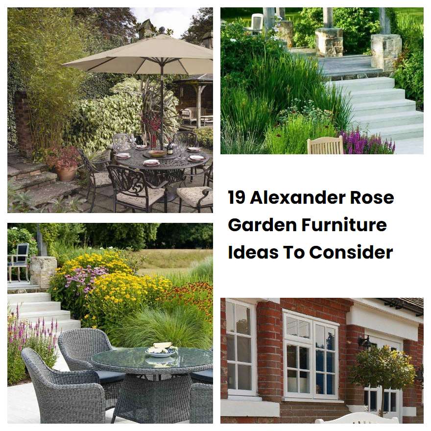 19 Alexander Rose Garden Furniture Ideas To Consider SharonSable