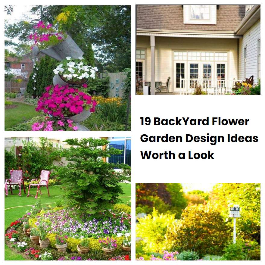 19 BackYard Flower Garden Design Ideas Worth a Look