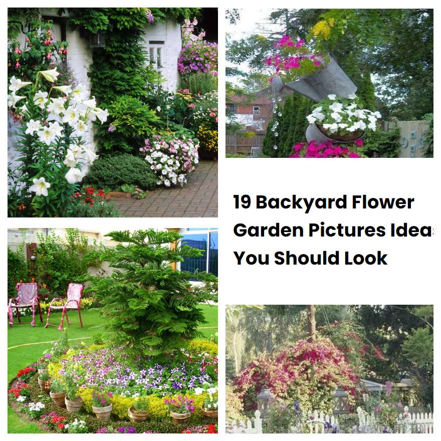 19 Backyard Flower Garden Pictures Ideas You Should Look