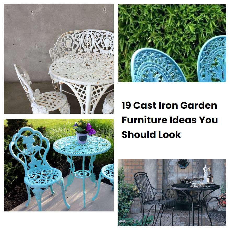 19 Cast Iron Garden Furniture Ideas You Should Look