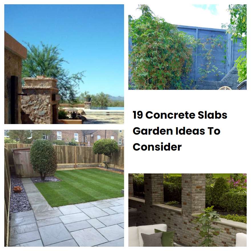 19 Concrete Slabs Garden Ideas To Consider SharonSable