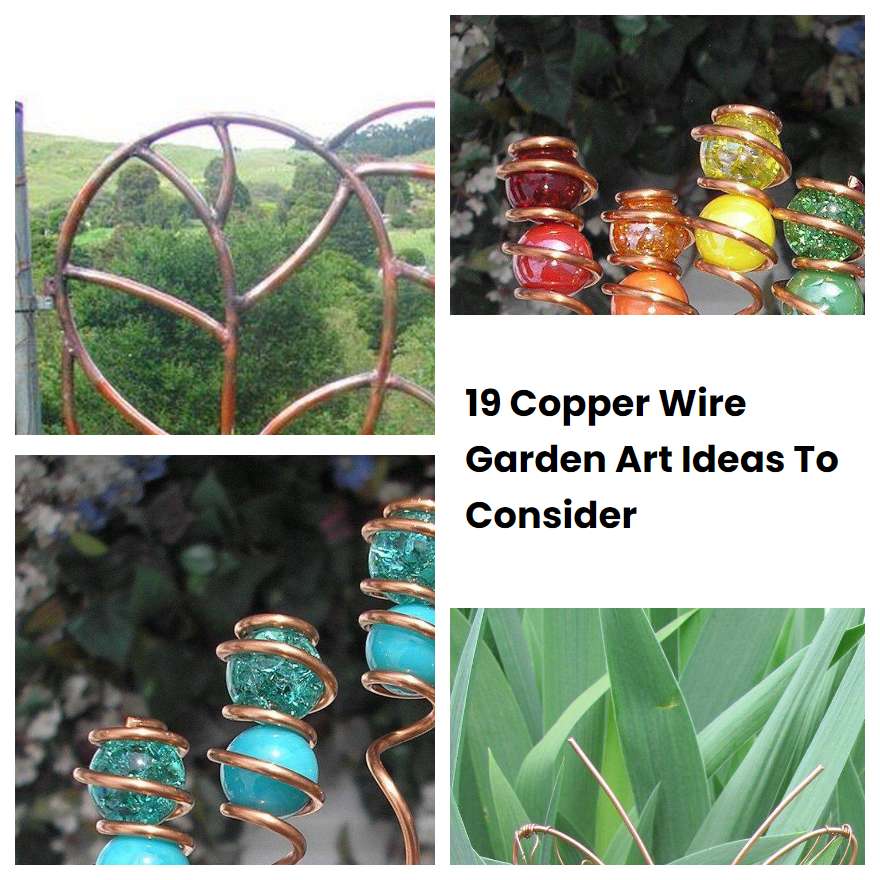 19 Copper Wire Garden Art Ideas To Consider SharonSable