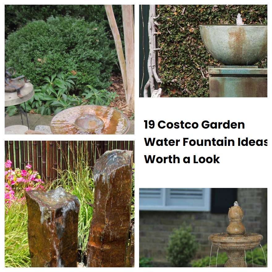 19 Costco Garden Water Fountain Ideas Worth a Look SharonSable