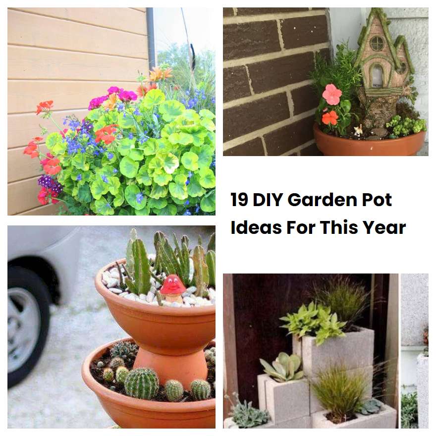 19 DIY Garden Pot Ideas For This Year SharonSable