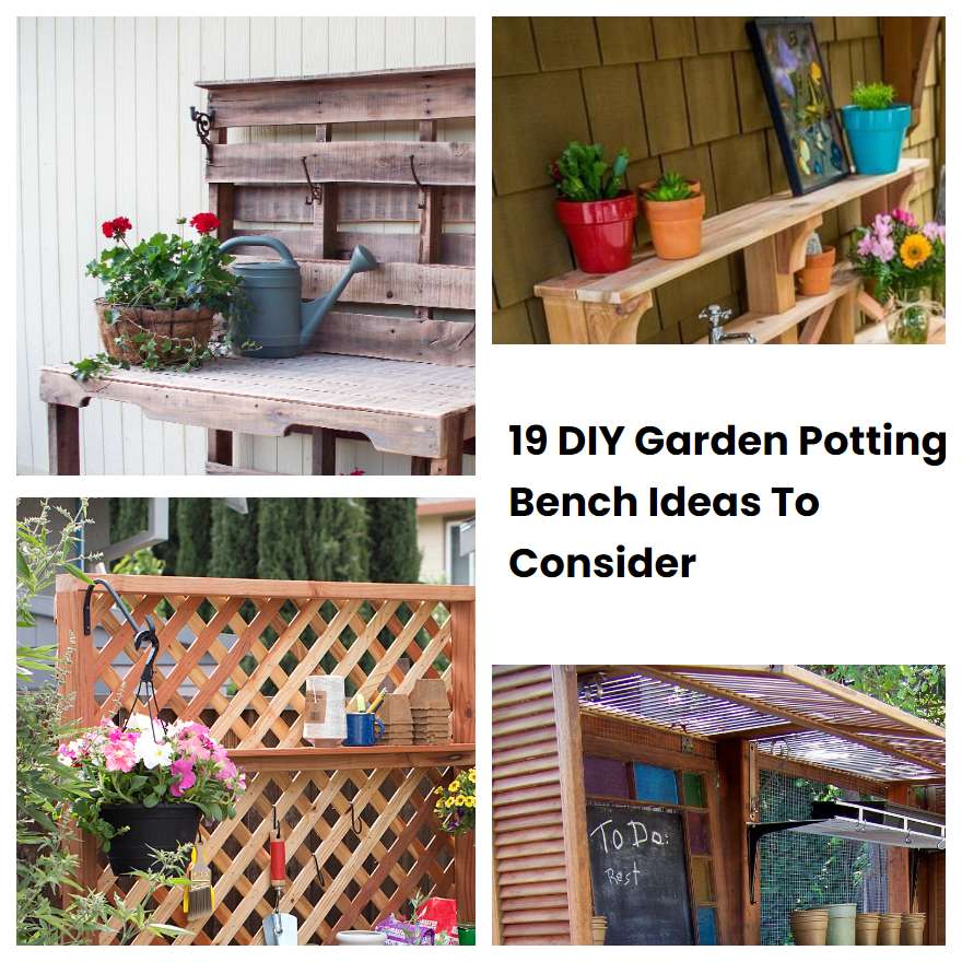 19 DIY Garden Potting Bench Ideas To Consider SharonSable