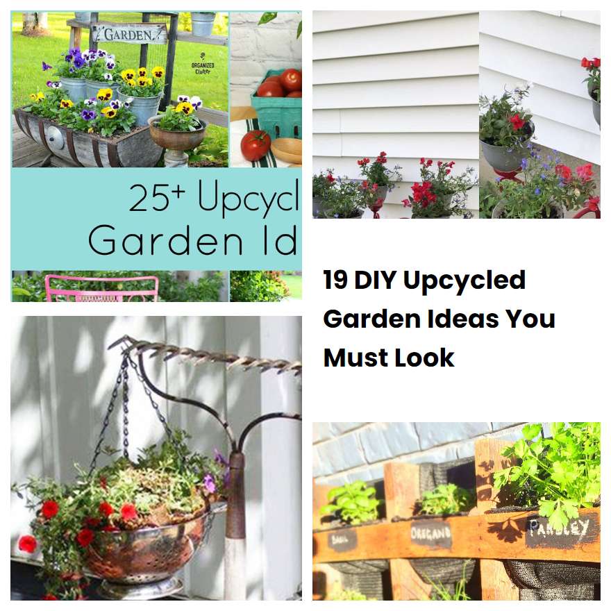 19 DIY Upcycled Garden Ideas You Must Look SharonSable