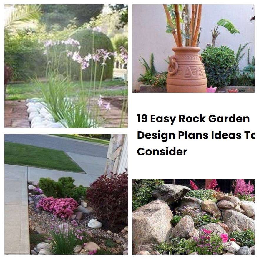 19 Easy Rock Garden Design Plans Ideas To Consider SharonSable