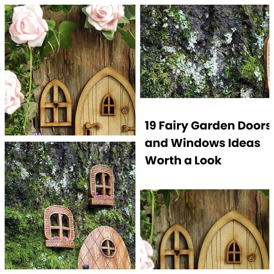 19 Fairy Garden Doors and Windows Ideas Worth a Look SharonSable