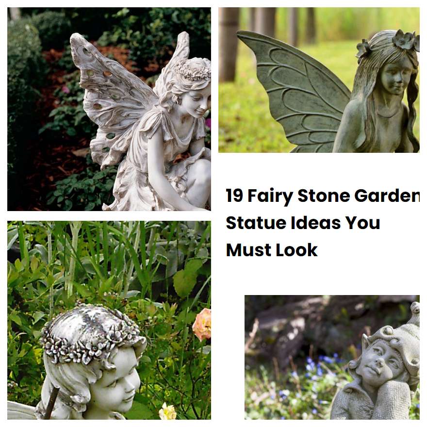 19 Fairy Stone Garden Statue Ideas You Must Look