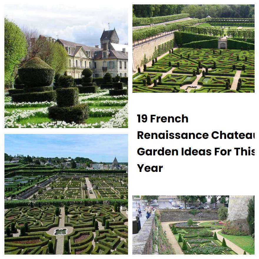 19 French Renaissance Chateau Garden Ideas For This Year