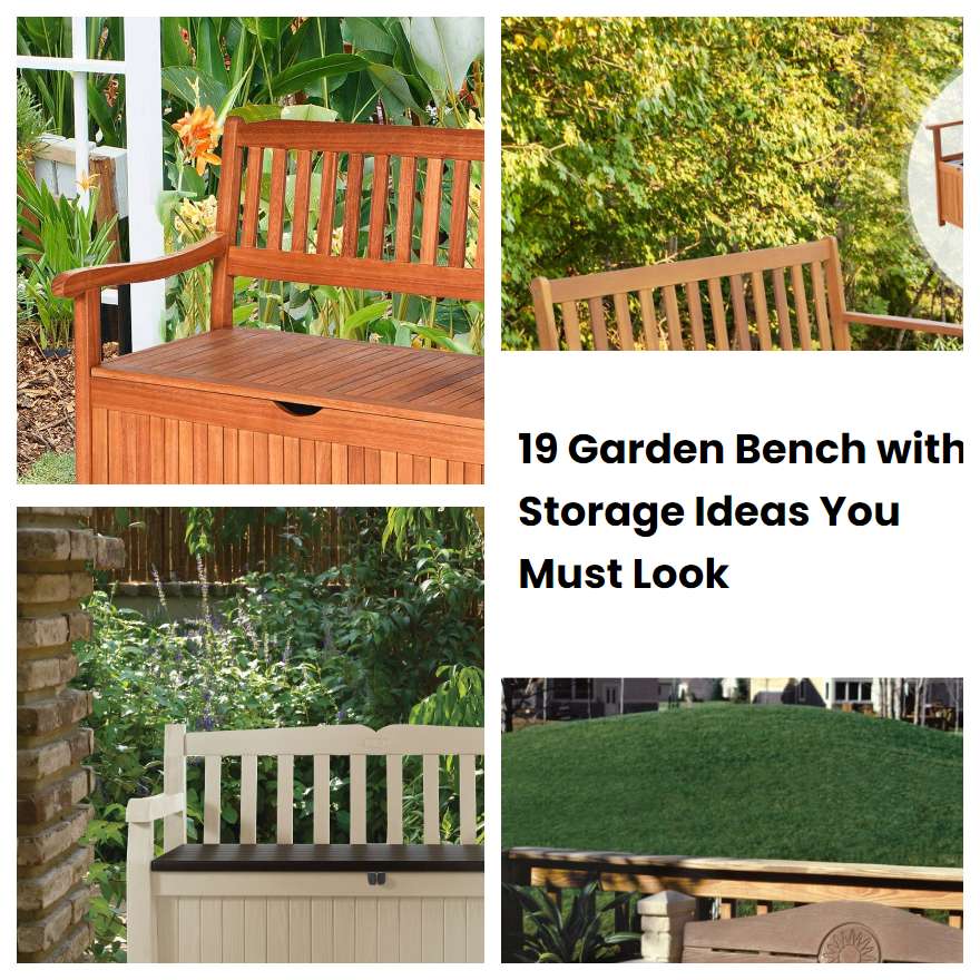 19 Garden Bench with Storage Ideas You Must Look SharonSable