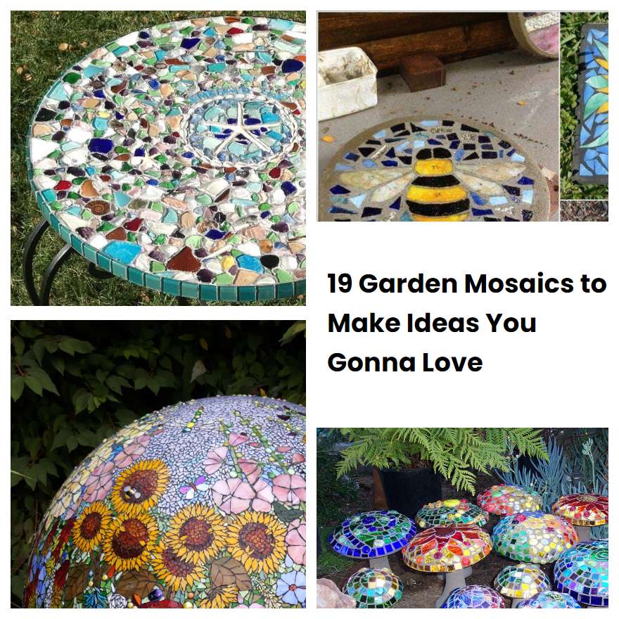19 Garden Mosaics to Make Ideas You Gonna Love