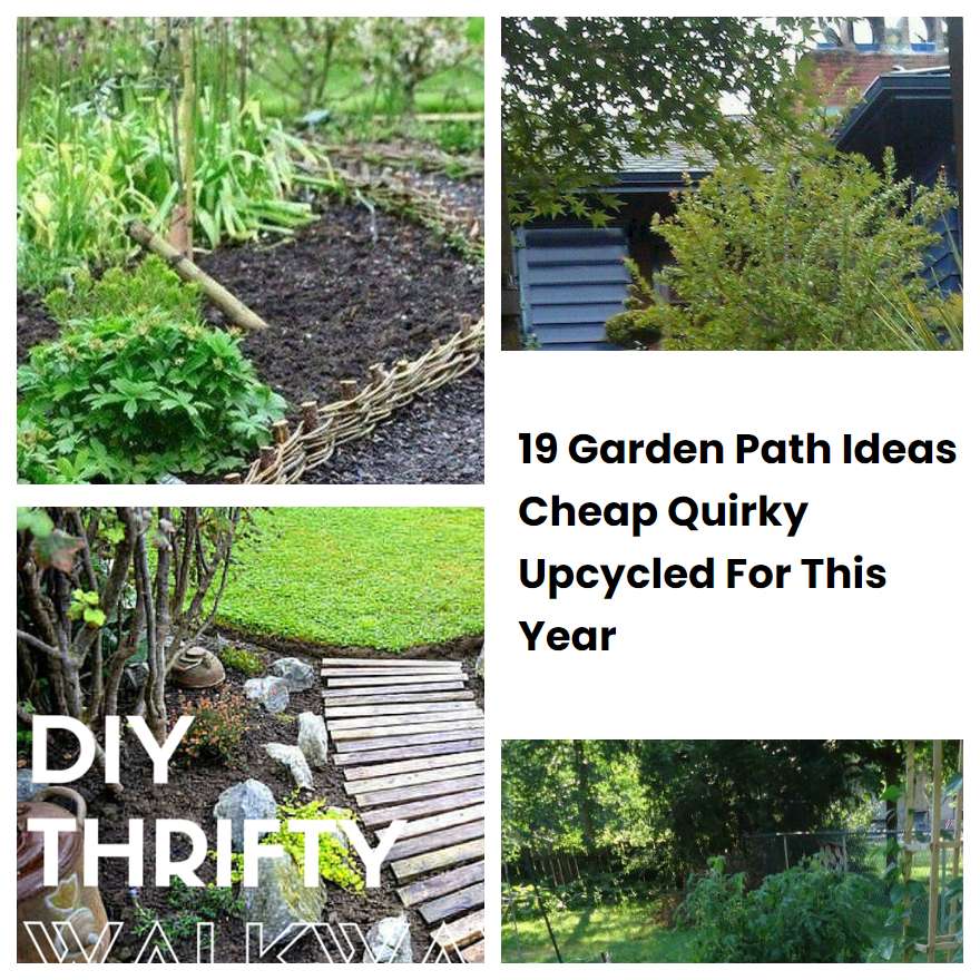 19 Garden Path Ideas Cheap Quirky Upcycled For This Year