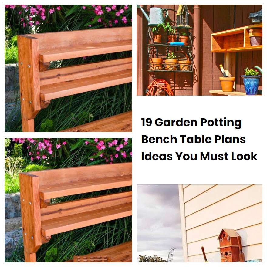 19 Garden Potting Bench Table Plans Ideas You Must Look