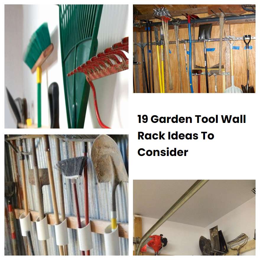 19 Garden Tool Wall Rack Ideas To Consider SharonSable