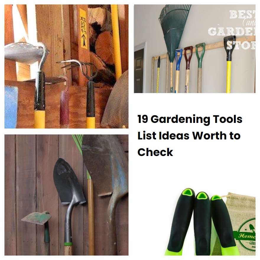 19 Gardening Tools List Ideas Worth to Check SharonSable