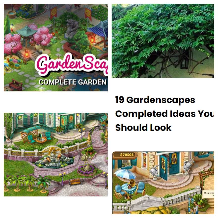 19 Gardenscapes Completed Ideas You Should Look