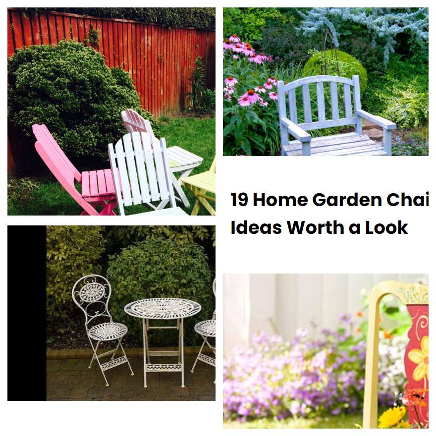 19 Home Garden Chair Ideas Worth a Look