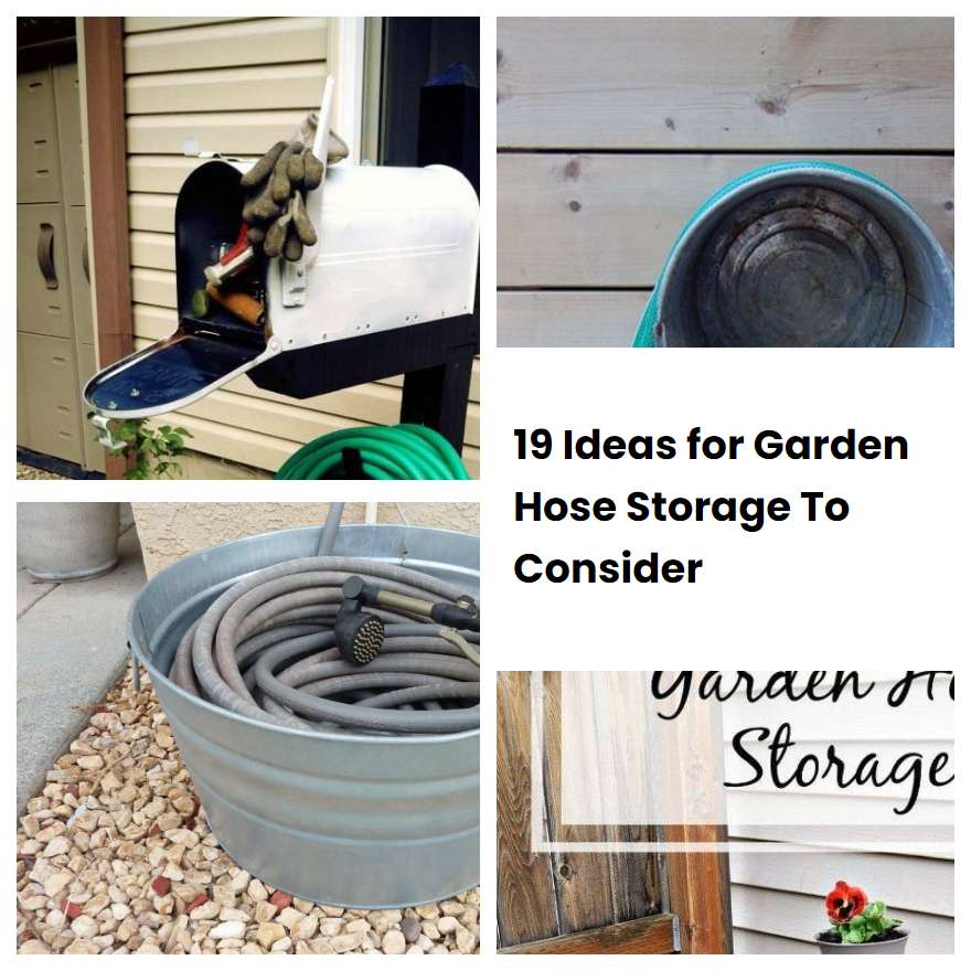 19 Ideas for Garden Hose Storage To Consider