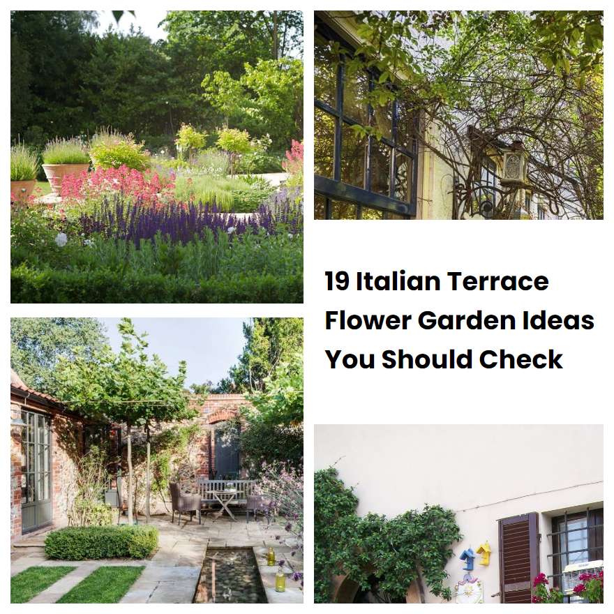19 Italian Terrace Flower Garden Ideas You Should Check