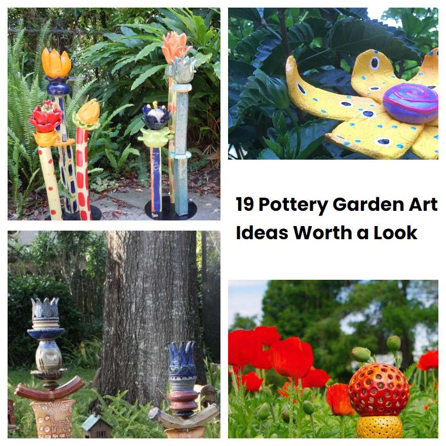 19 Pottery Garden Art Ideas Worth a Look SharonSable