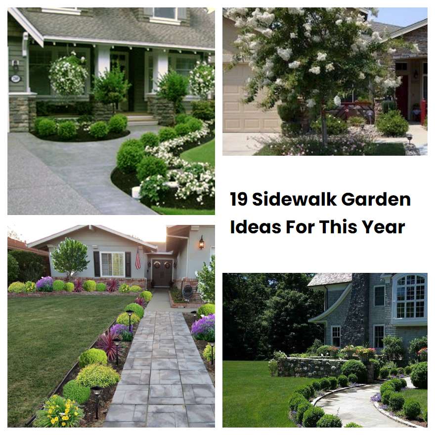 19 Sidewalk Garden Ideas For This Year