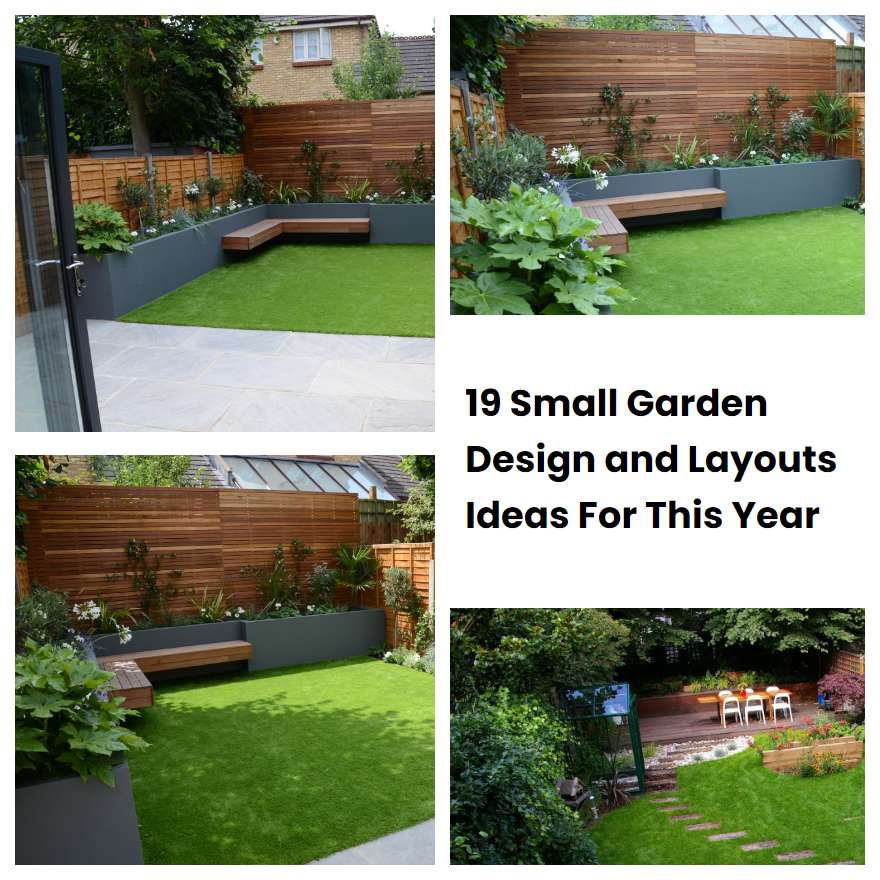 19 Small Garden Design and Layouts Ideas For This Year