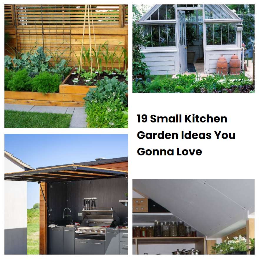 19 Small Kitchen Garden Ideas You Gonna Love SharonSable