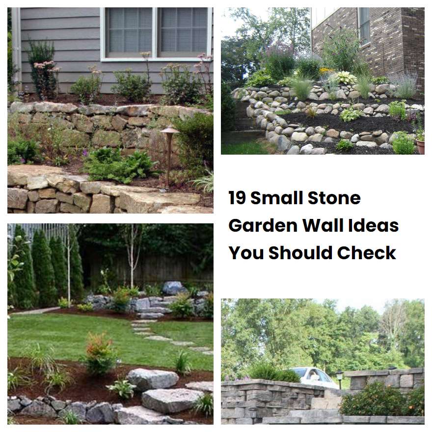 19 Small Stone Garden Wall Ideas You Should Check SharonSable