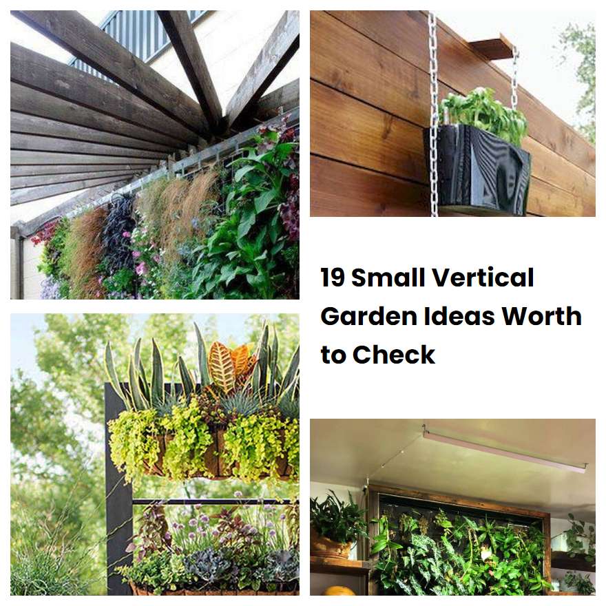 19 Small Vertical Garden Ideas Worth to Check