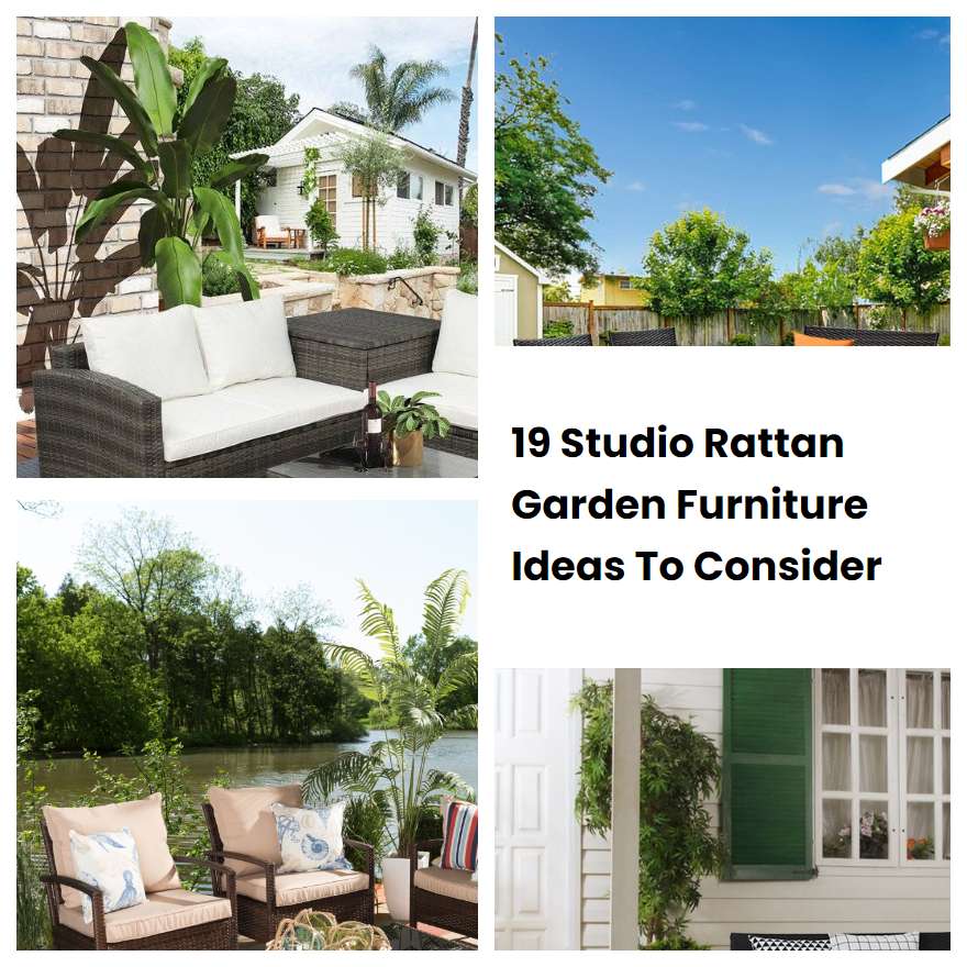 19 Studio Rattan Garden Furniture Ideas To Consider SharonSable