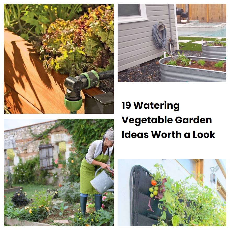 19 Watering Vegetable Garden Ideas Worth a Look SharonSable