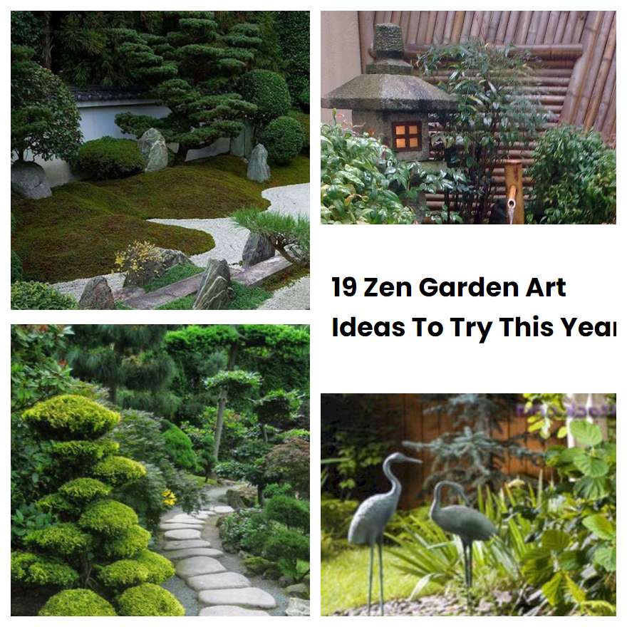 19 Zen Garden Art Ideas To Try This Year | SharonSable