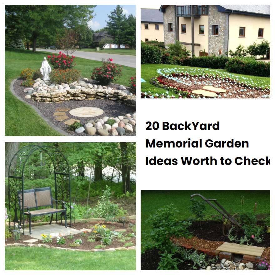 20 BackYard Memorial Garden Ideas Worth to Check