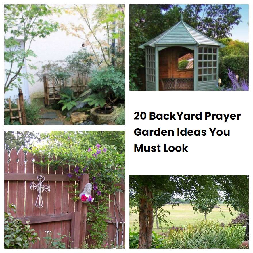 20 BackYard Prayer Garden Ideas You Must Look