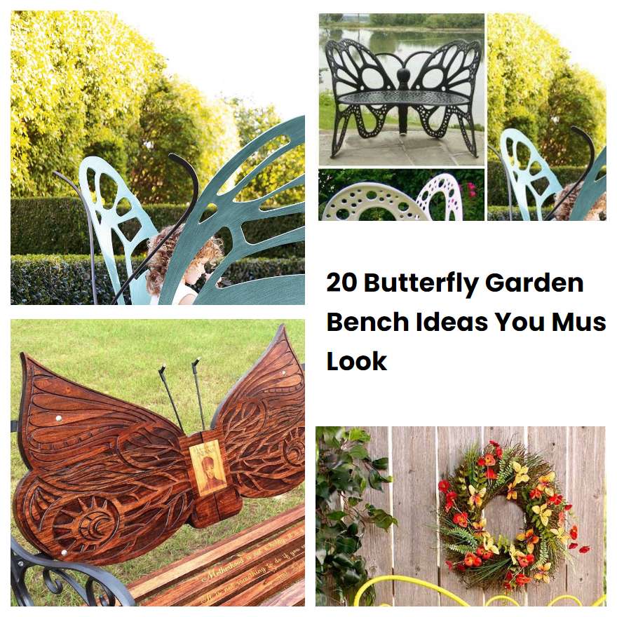 20 Butterfly Garden Bench Ideas You Must Look