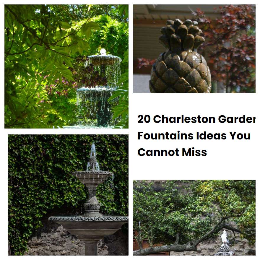 20 Charleston Garden Fountains Ideas You Cannot Miss