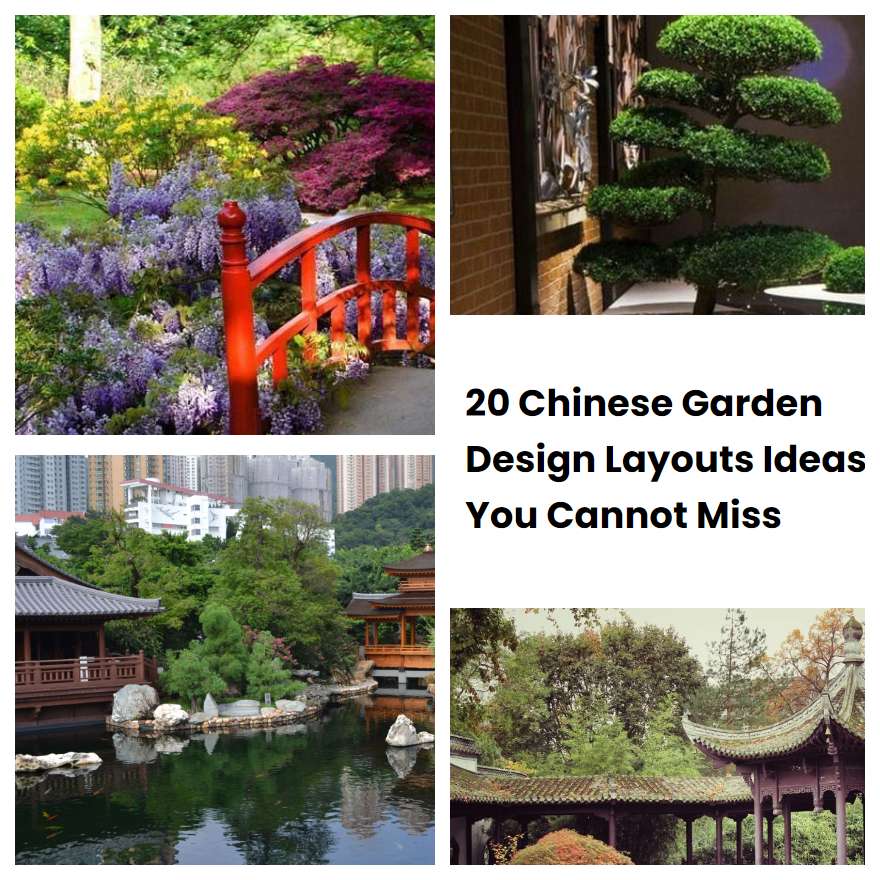 20 Chinese Garden Design Layouts Ideas You Cannot Miss
