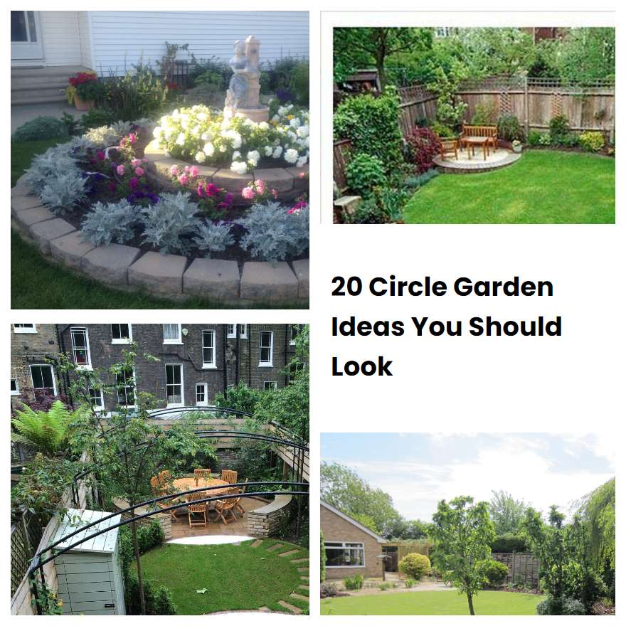 20 Circle Garden Ideas You Should Look