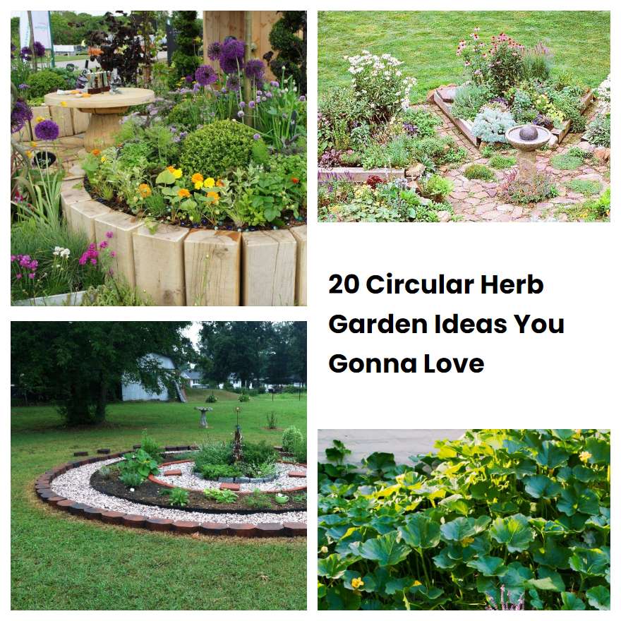 20 Circular Herb Garden Ideas You Gonna Love