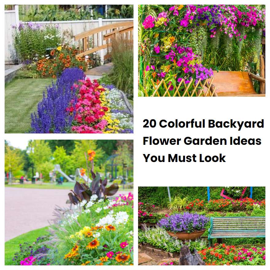 20 Colorful Backyard Flower Garden Ideas You Must Look SharonSable