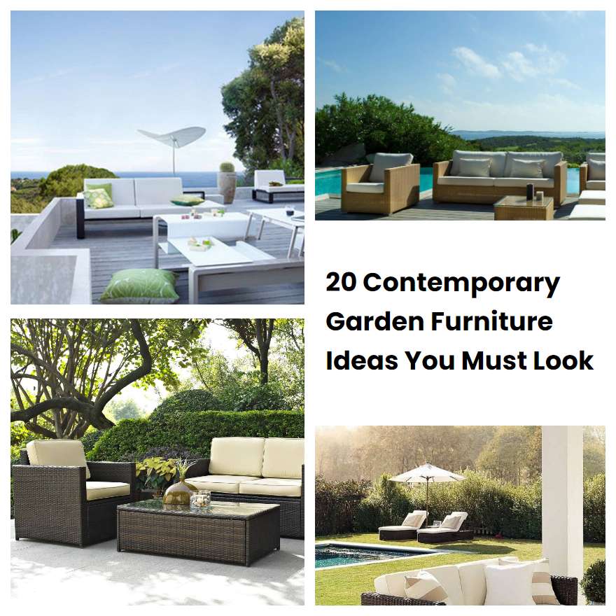 20 Contemporary Garden Furniture Ideas You Must Look SharonSable