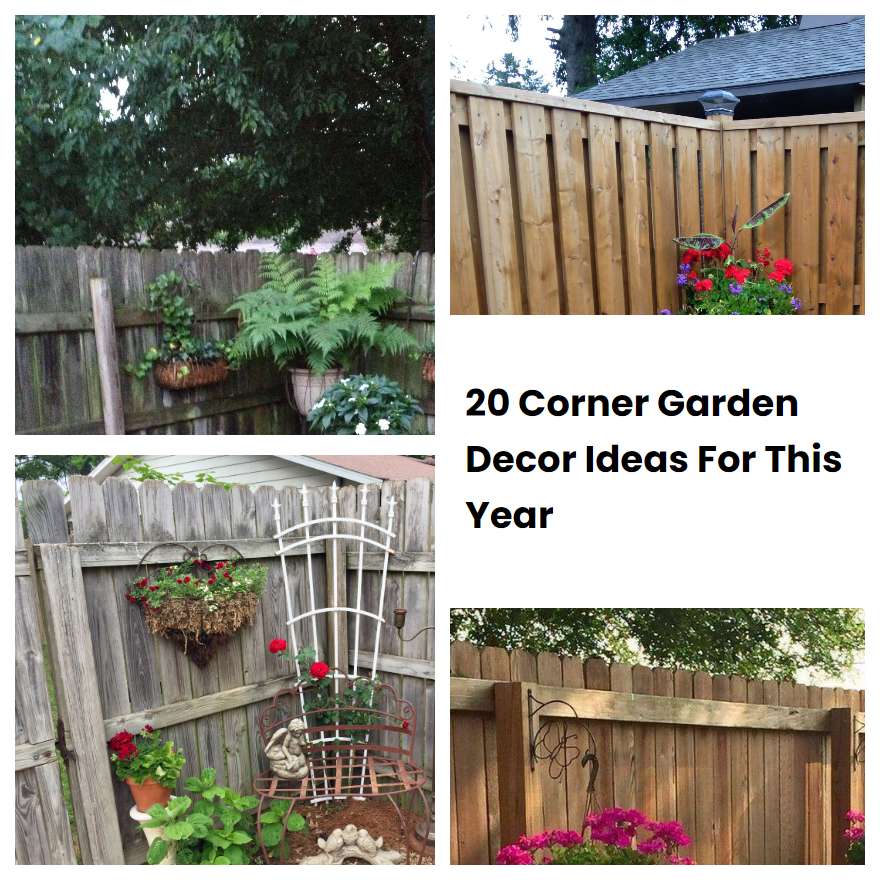 20 Corner Garden Decor Ideas For This Year SharonSable