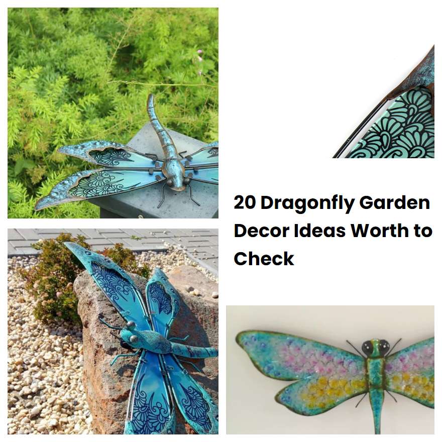 20 Dragonfly Garden Decor Ideas Worth to Check